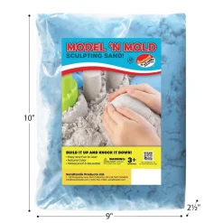 Model 'N Mold Sculpting Sand - Blue