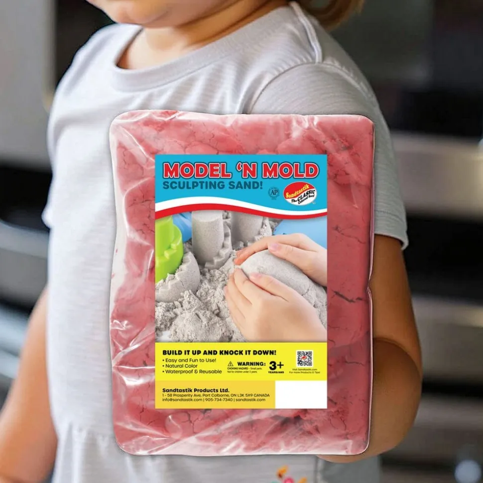 Model 'N Mold Sculpting Sand - Red