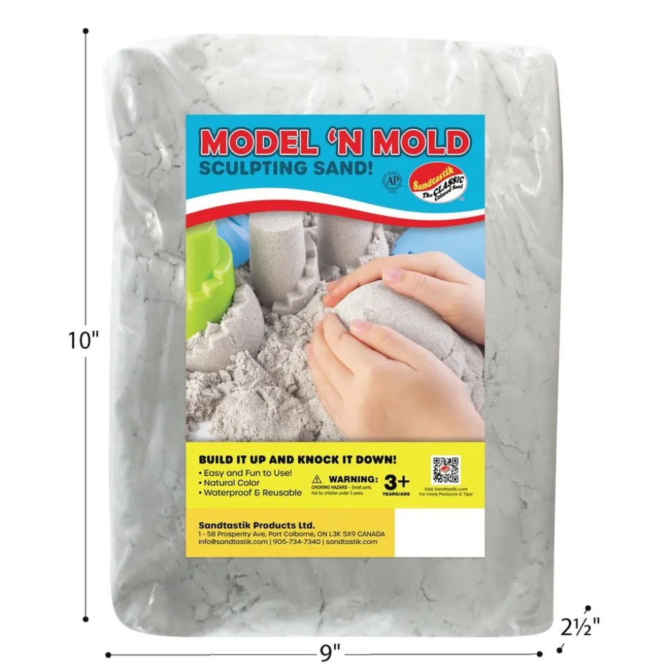 Model 'N Mold Sculpting Sand - White