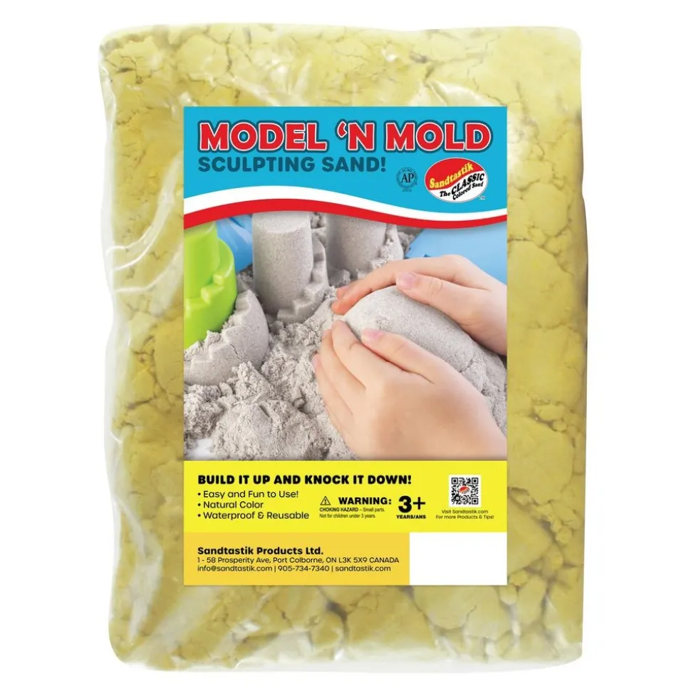 Model 'N Mold Sculpting Sand - Yellow