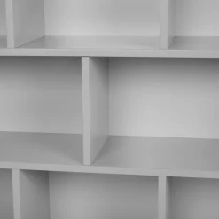 Modern Mist Laminate 8-Compartment Storage Cabinet 36