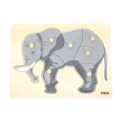 Montessori Puzzle Animals Kit - Set of 12