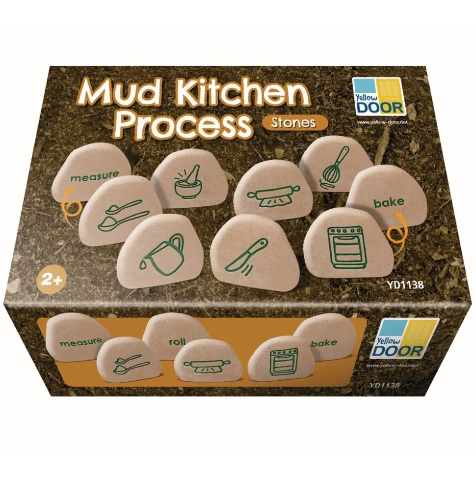 Mud Kitchen Process Stones Set of 10