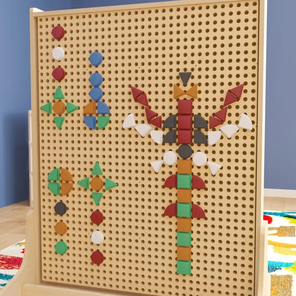 Multicolor STEAM Shapes Set: 256 pieces