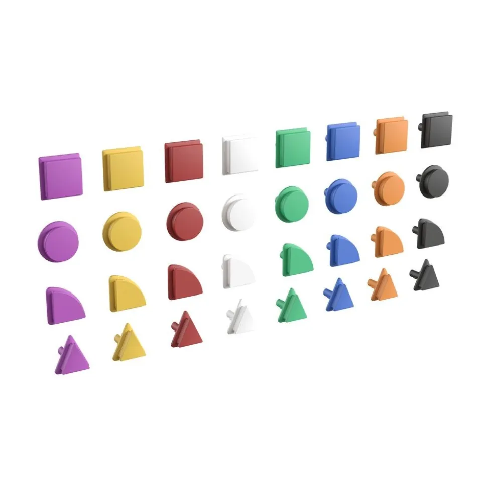 Multicolor STEAM Shapes Set: 256 pieces