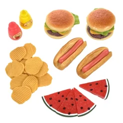 Multicultural American BBQ Food Play Set - 36 Pieces