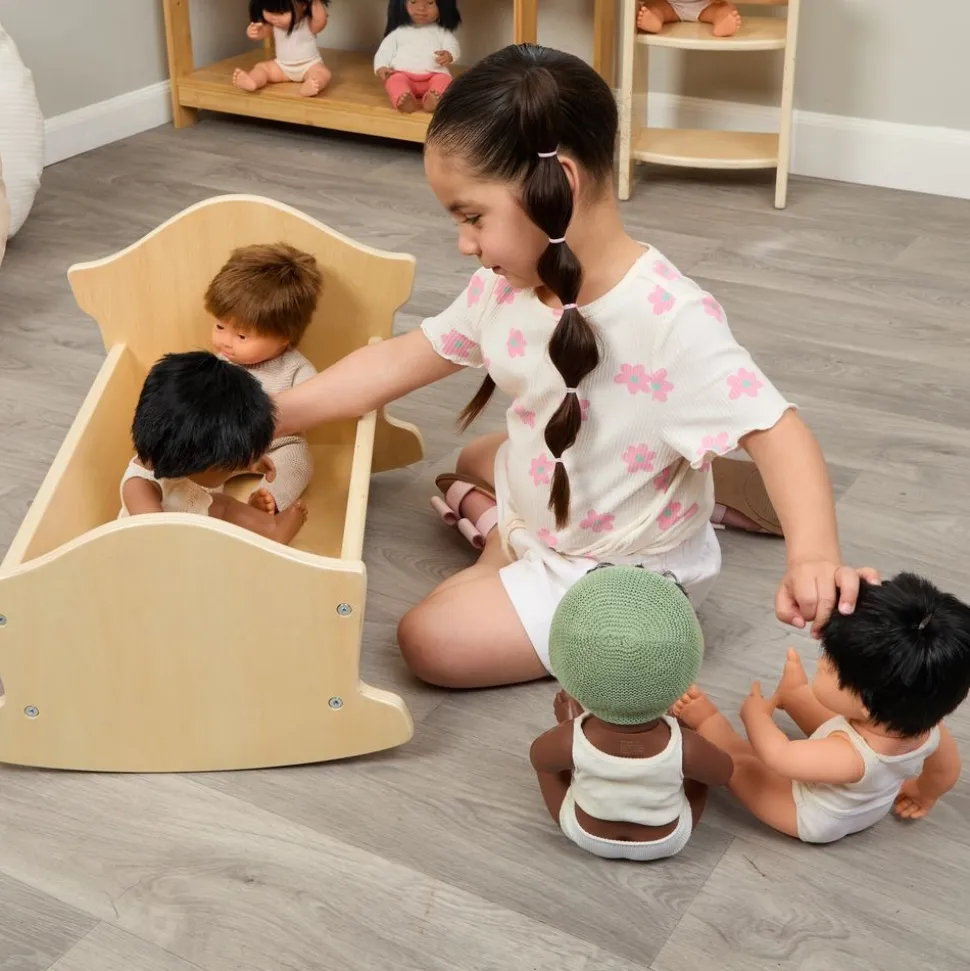 Multicultural Boy Down Syndrome 15" Dolls 4 Piece Kit