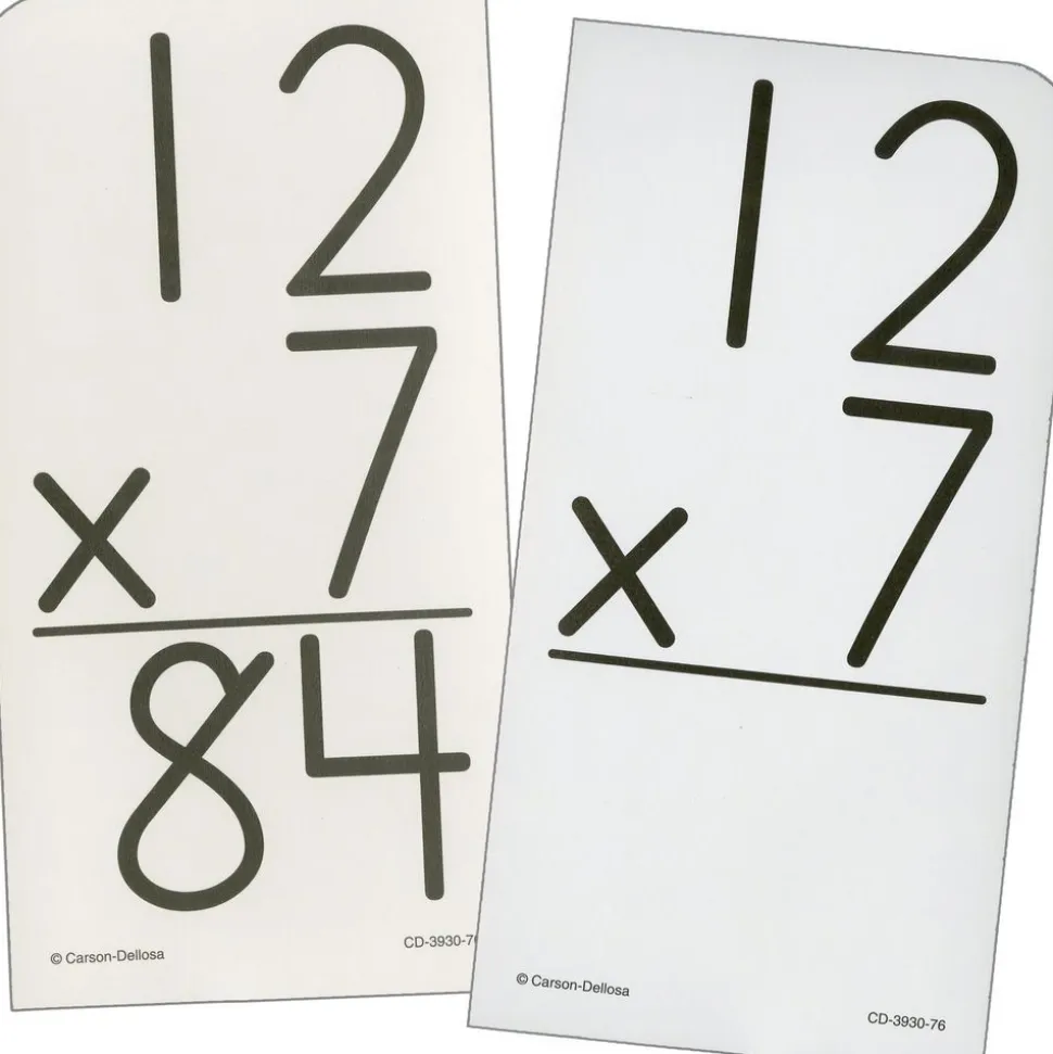 Multiplication 0-12 Flash Cards - 94 Flash Cards