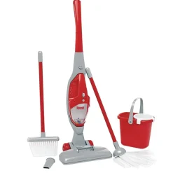 My First Cleaning Play Set with Lights & Sounds Vacuum, Broom, Mop and Pail