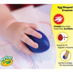My First Crayola® Washable Egg Crayons - 6 Count