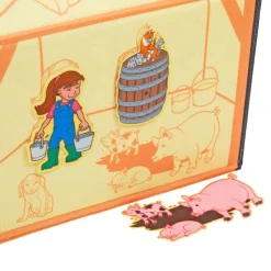 My Little Felt Farm 3D Interactive Story - 32 pieces