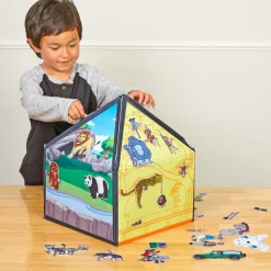 My Little Felt Zoo 3D Interactive Story - 37 pieces