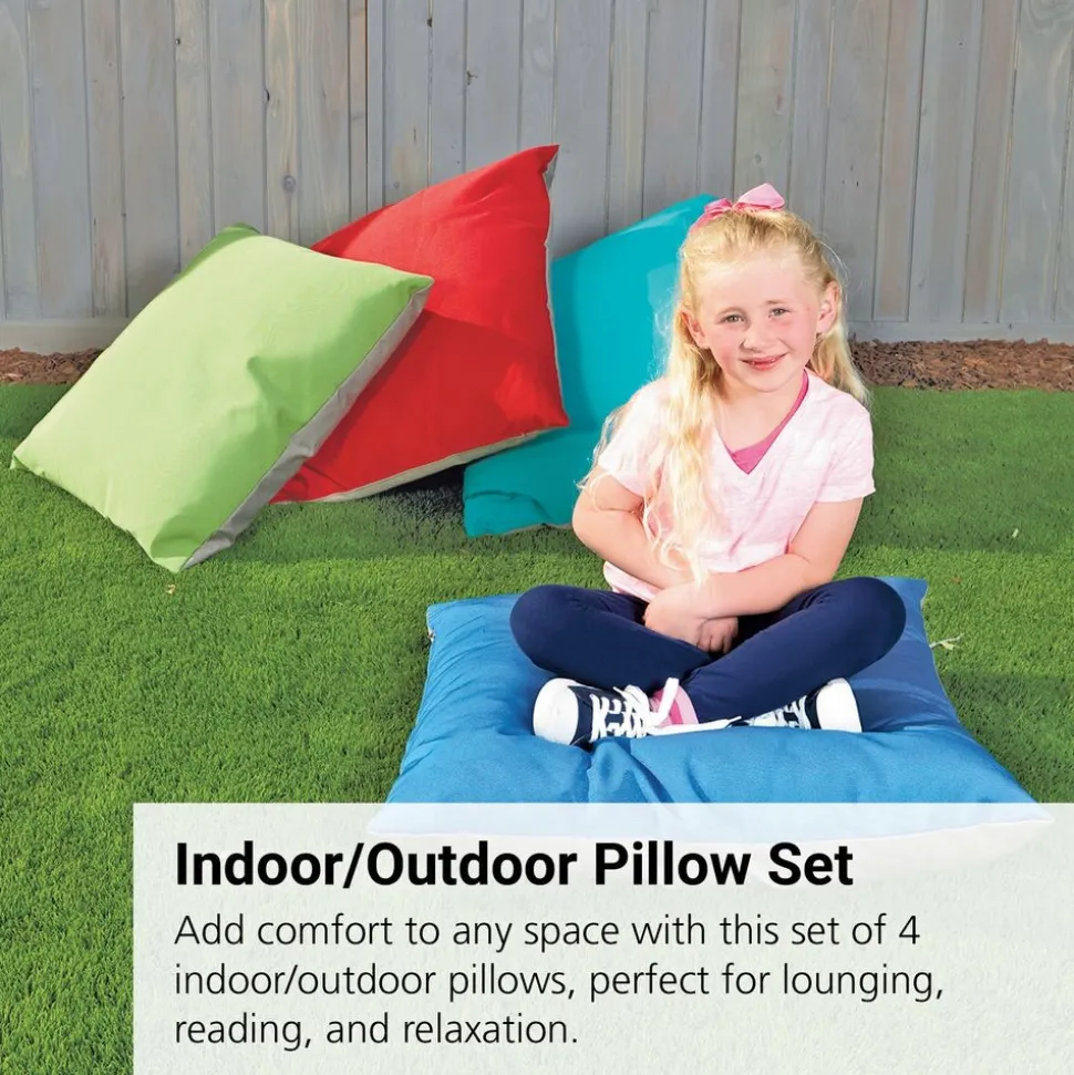 MyPerfectClassroom® Indoor/Outdoor 27" Pillows - Set of 4
