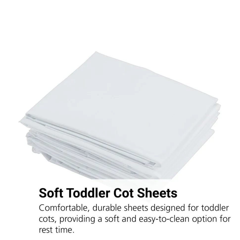 MyPerfectClassroom® Value Line™ Toddler Cot Sheets - Set of 6