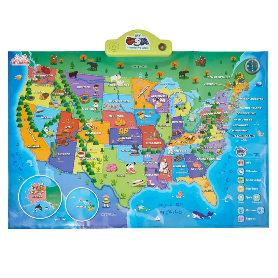 My USA Interactive Map