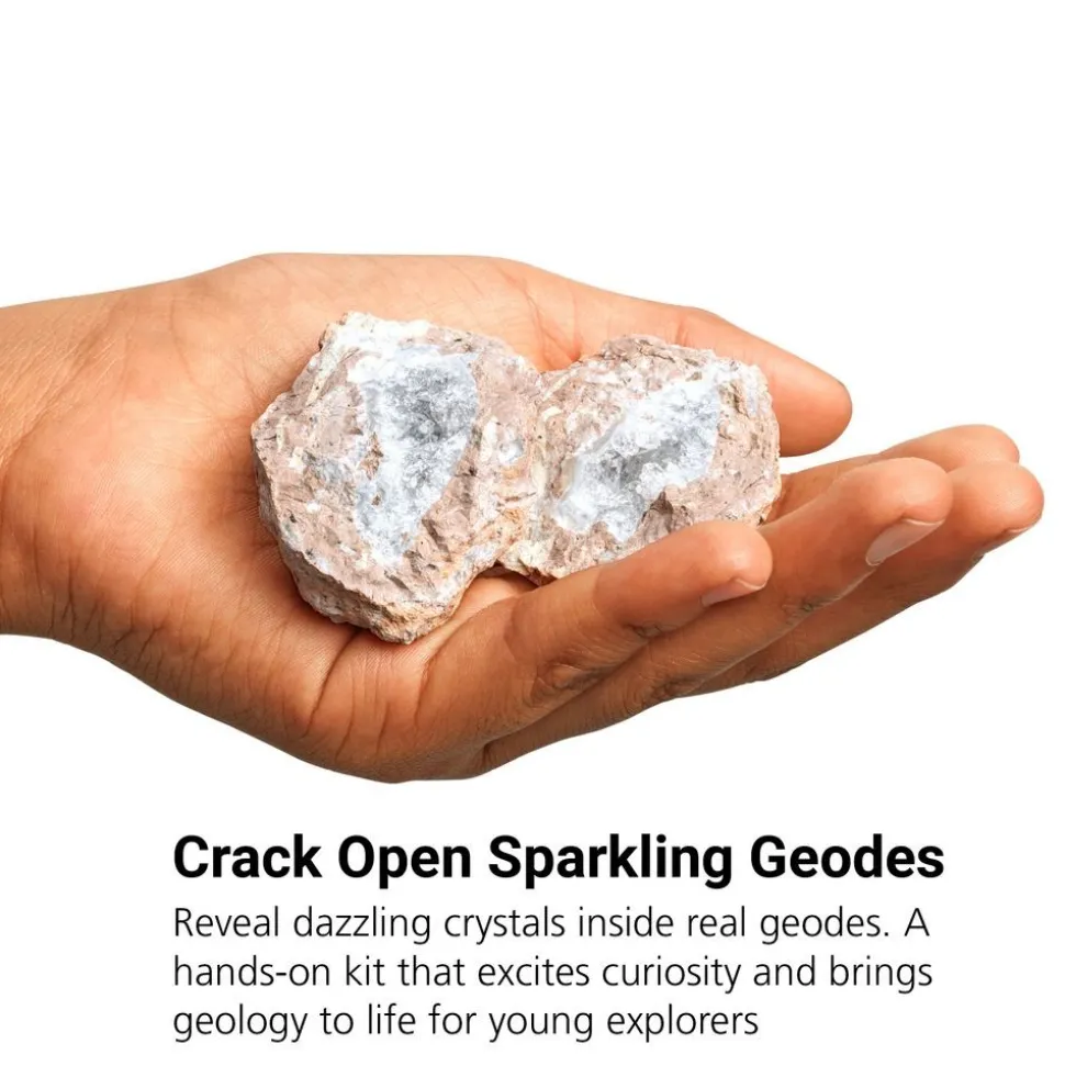 National Geographic Break Your Own Geode - 5 Pieces