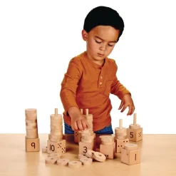 Natural 1-10 Number Stacker