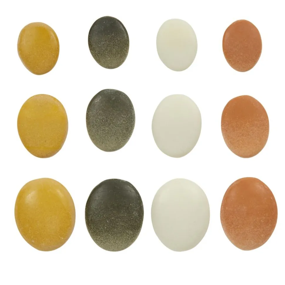 Natural Sorting Stones - Set of 12