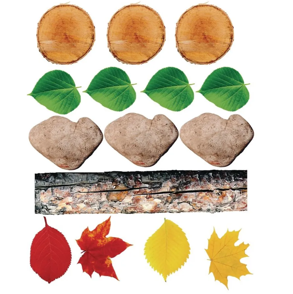 Nature’s Footsteps Walking Path - Set of 15 Non-Slip Mats