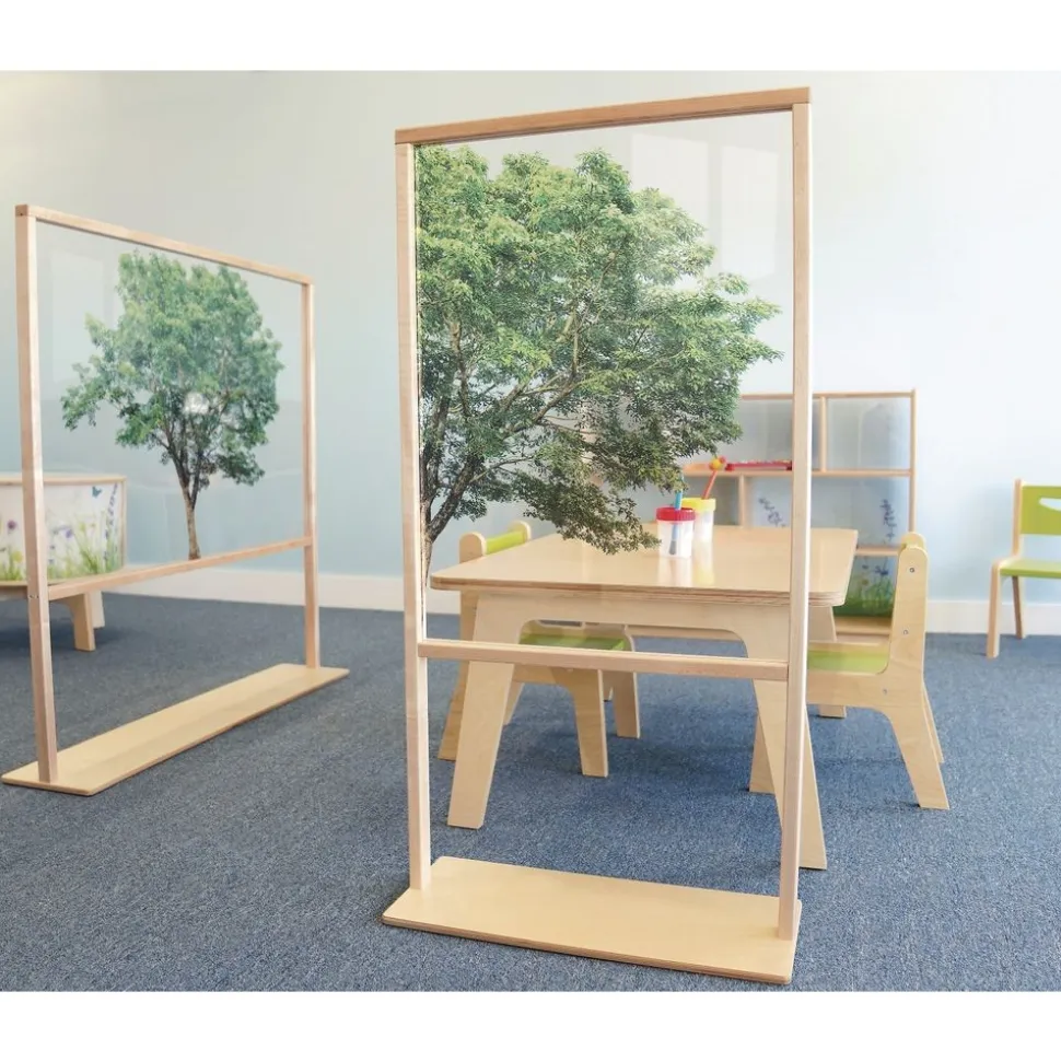 Nature View Room Divider, 25" Wide