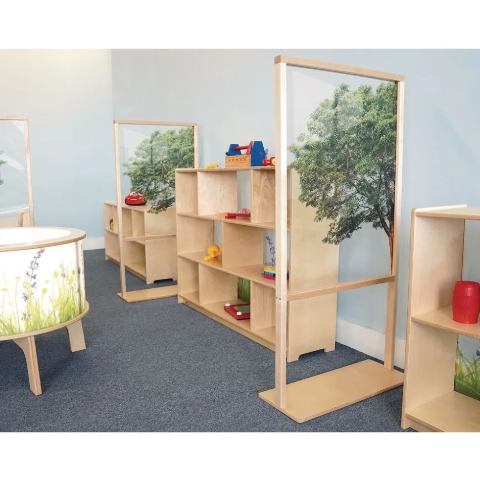 Nature View Room Divider, 25" Wide