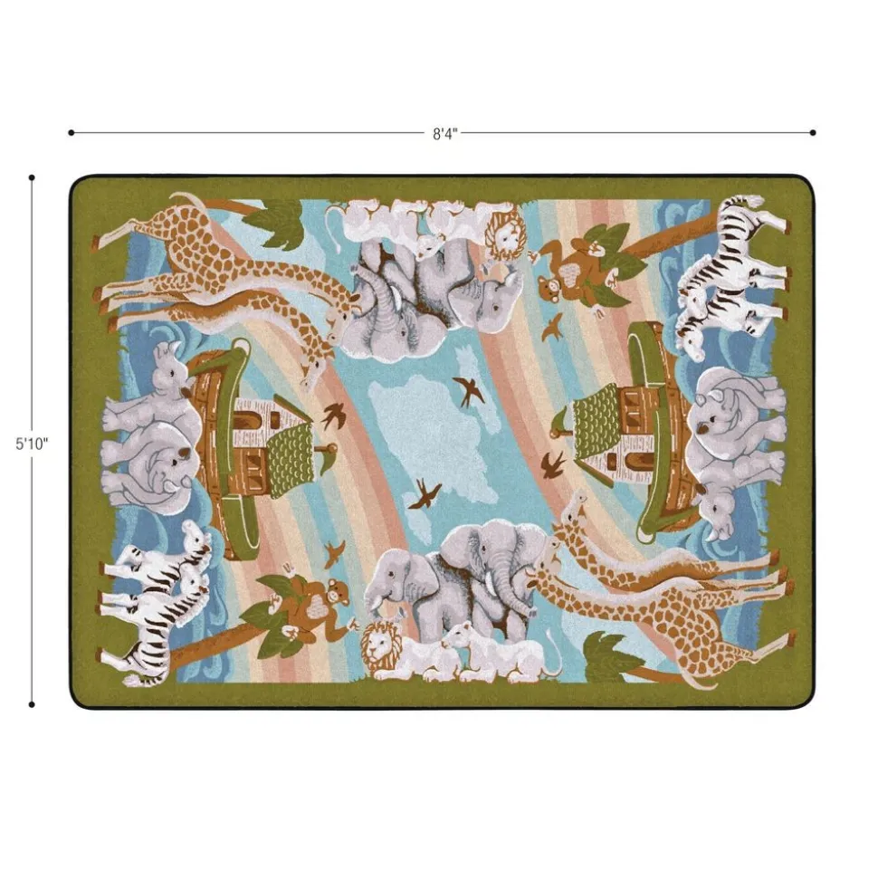 Noah's Journey Carpet, 5'10" x 8'4" - Nature Tones