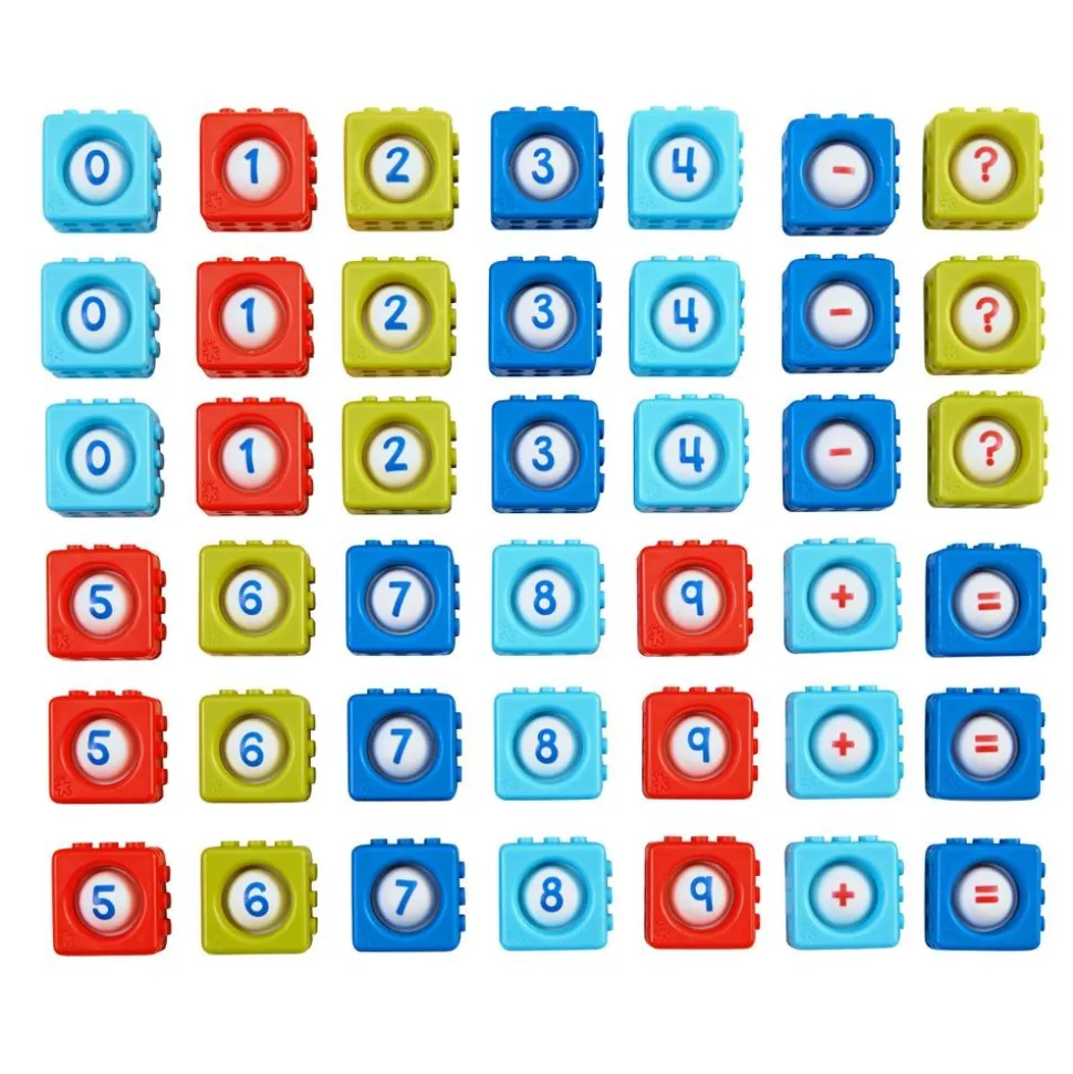 Number BubbleBrix - 42 pcs