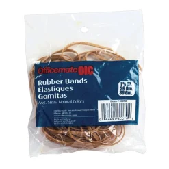 Officemate® Assorted Natural Rubber Bands