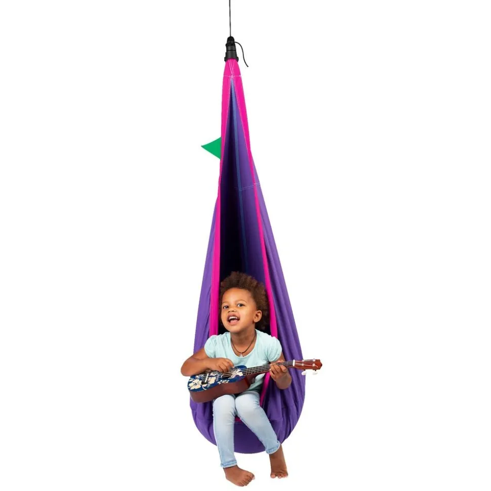 100% Organic Cotton Kids Hanging Nest with Suspension - Lilly