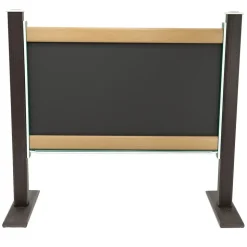 Outdoor Magnetic Chalkboard 4' Portable