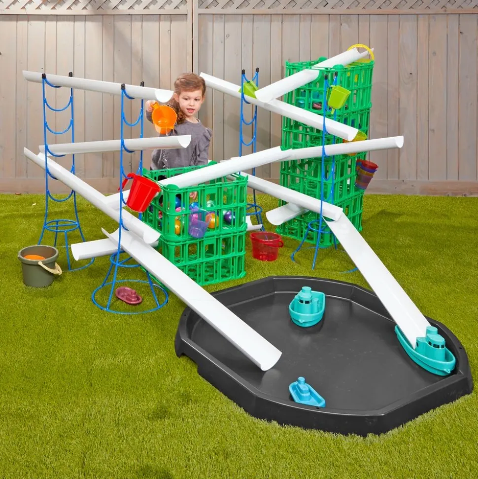 Outdoor Water Play Creative Channeling Exploration