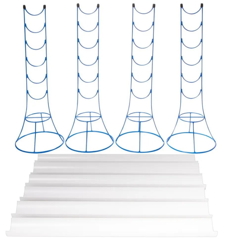 Outdoor Water Play with Channel Stands
