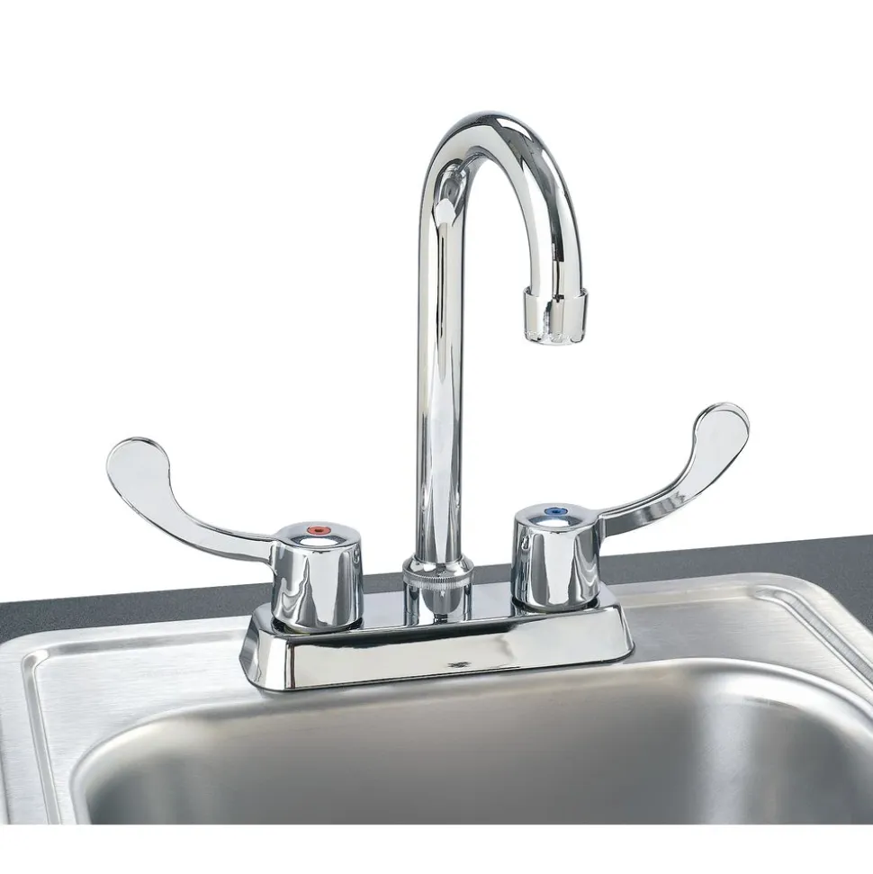 Ozark River® Portable Hot Water Sink with Stainless Top and Basin