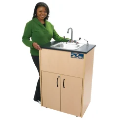 Ozark River® Portable Hot Water Sink with Laminate Top and Stainless Basin