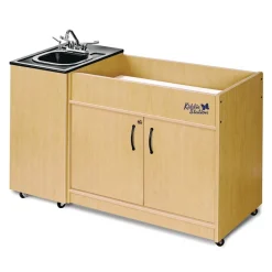 Ozark River® Portable Hygienic Changing Table with White ABS Top and Basin