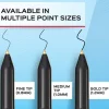 Paper Mate® Paper Mate Ballpoint Pens, Write Bros. Black Ink Pens, Medium Point (1.0mm), 12 Count