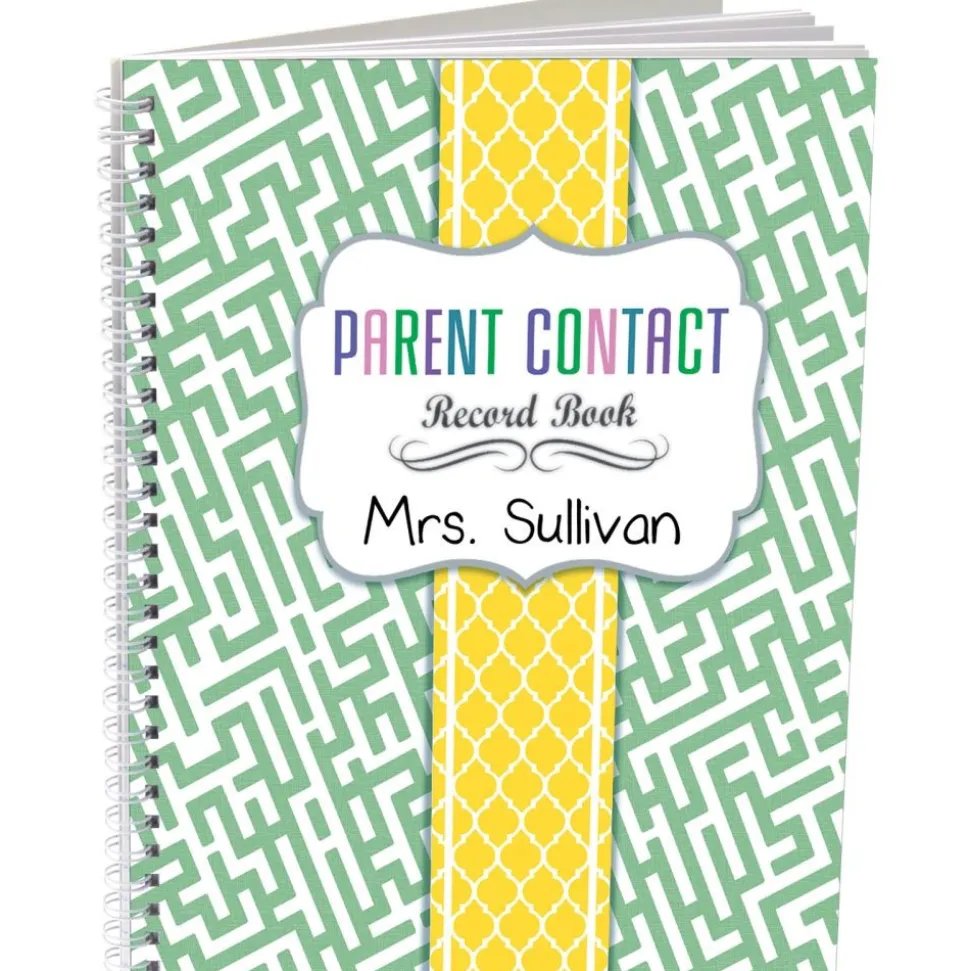 Parent Contact Record Book - Couture Style - 1 record book, 49 tabs