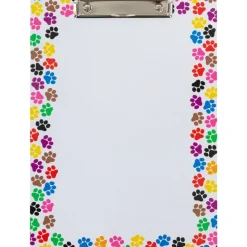 Paw-Print Clipboards - 6 clipboards