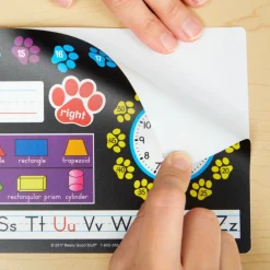 Paw Prints Self-Adhesive Deluxe Plastic Desktop Helpers™ - Set Of 24
