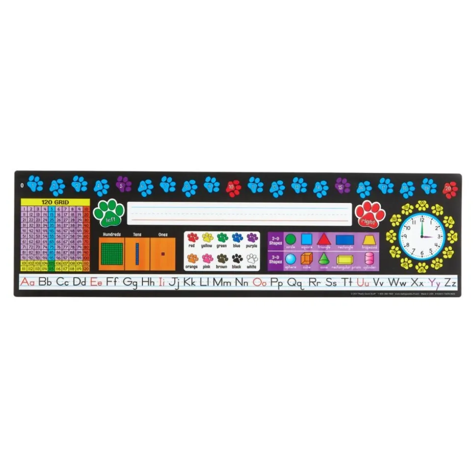 Paw Prints Self-Adhesive Vinyl Desktop Helpers™ - Set Of 24