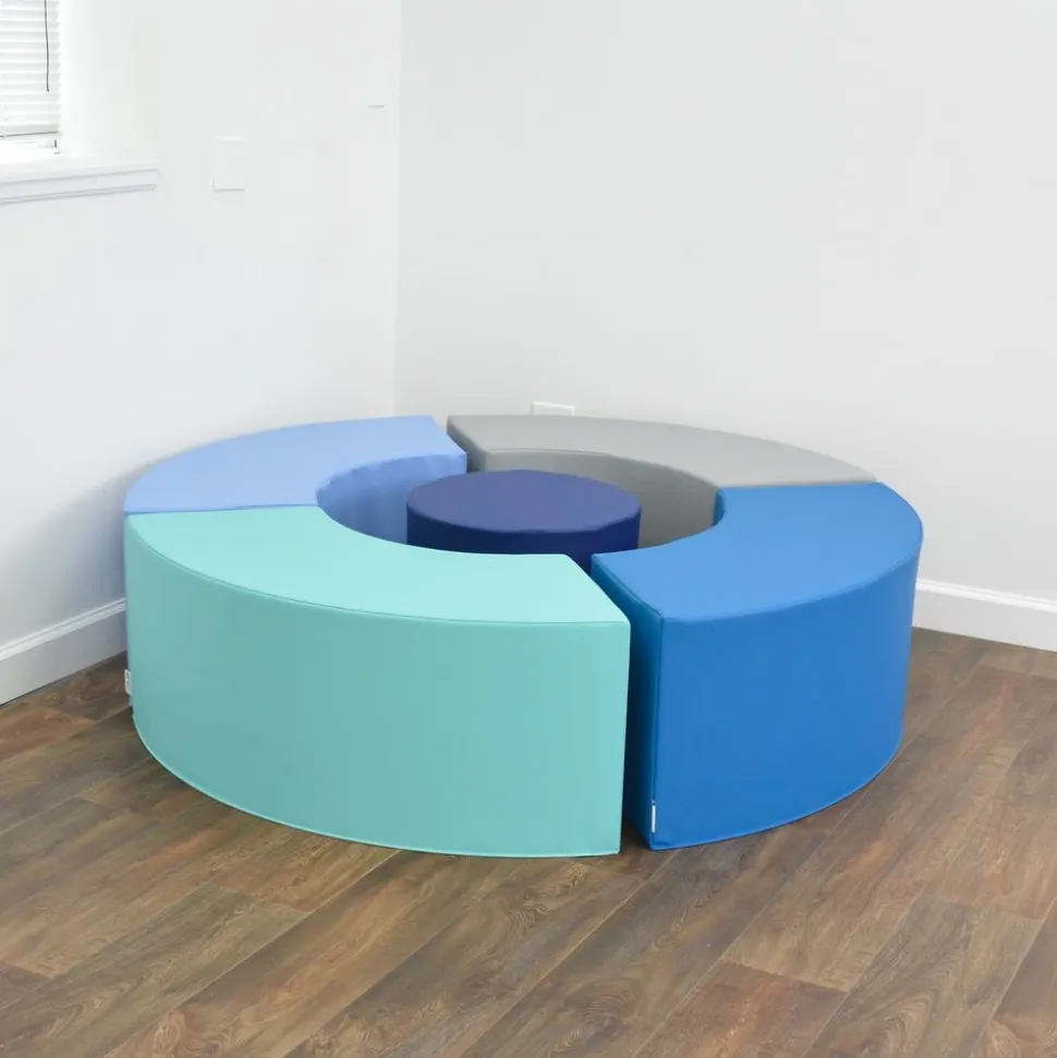 5 Piece Curve Seating - Tranquility
