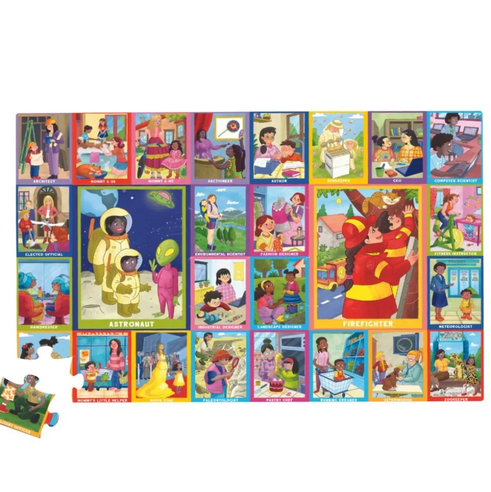 72 Piece Inspiring Careers, Mommy's Shadow Puzzle