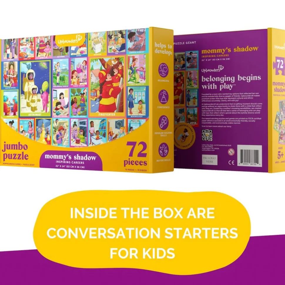 72 Piece Inspiring Careers, Mommy's Shadow Puzzle