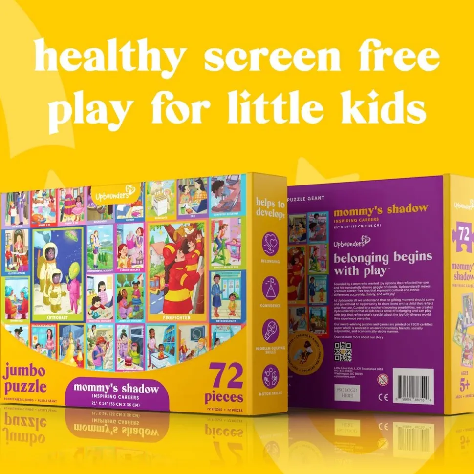 72 Piece Inspiring Careers, Mommy's Shadow Puzzle