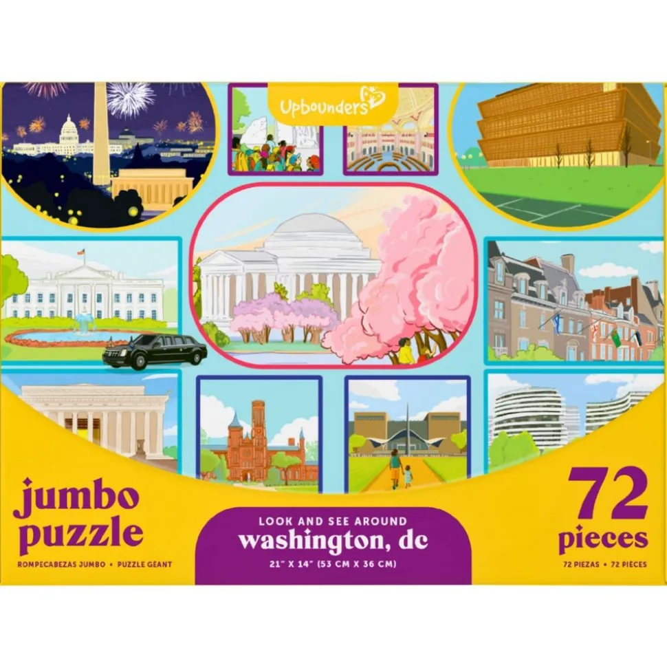 72 Piece Look and See Around Washington DC Puzzle