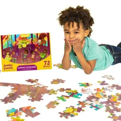72 Piece Musical Crossroads Jumbo Puzzle