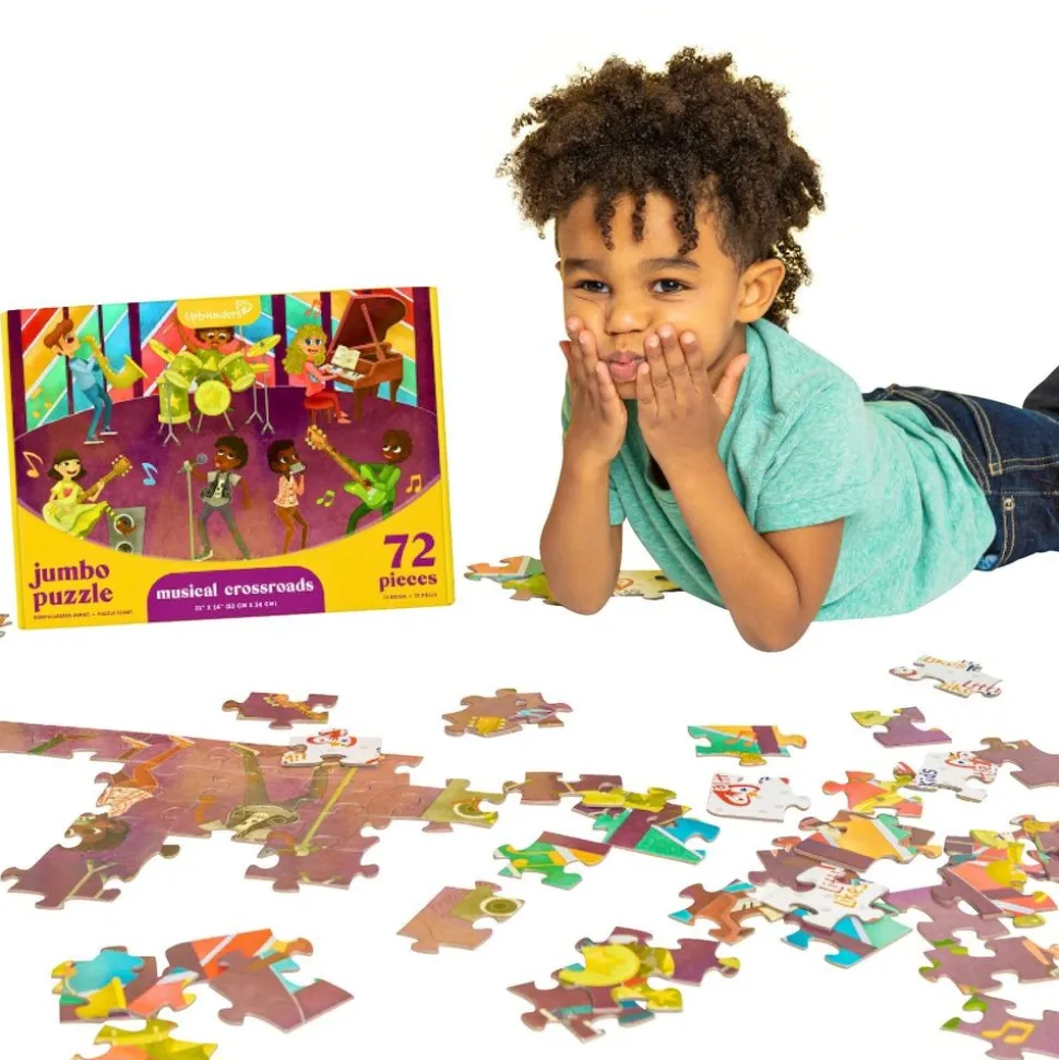 72 Piece Musical Crossroads Jumbo Puzzle