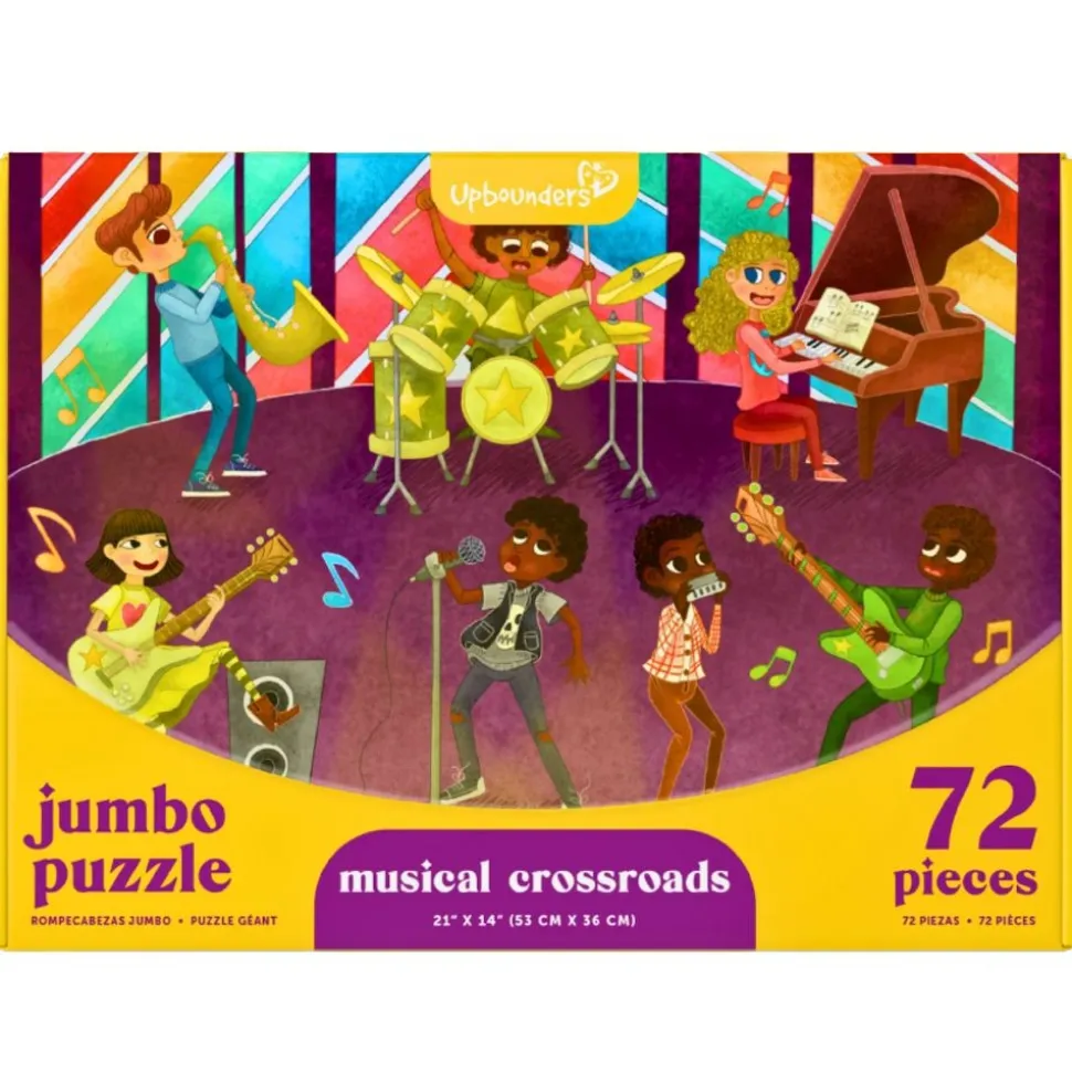 72 Piece Musical Crossroads Jumbo Puzzle