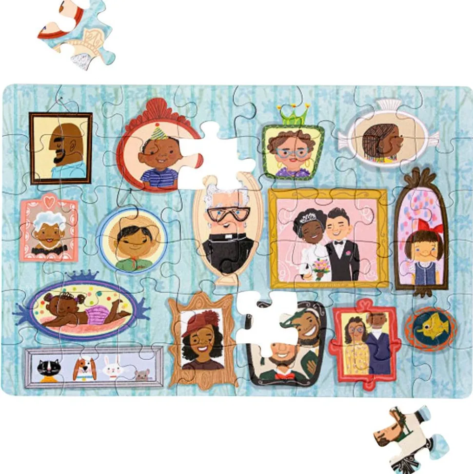 48 Piece Portrait of a Modern Family Puzzle