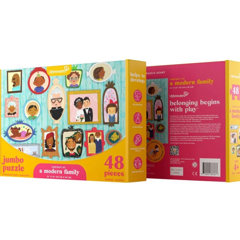 48 Piece Portrait of a Modern Family Puzzle